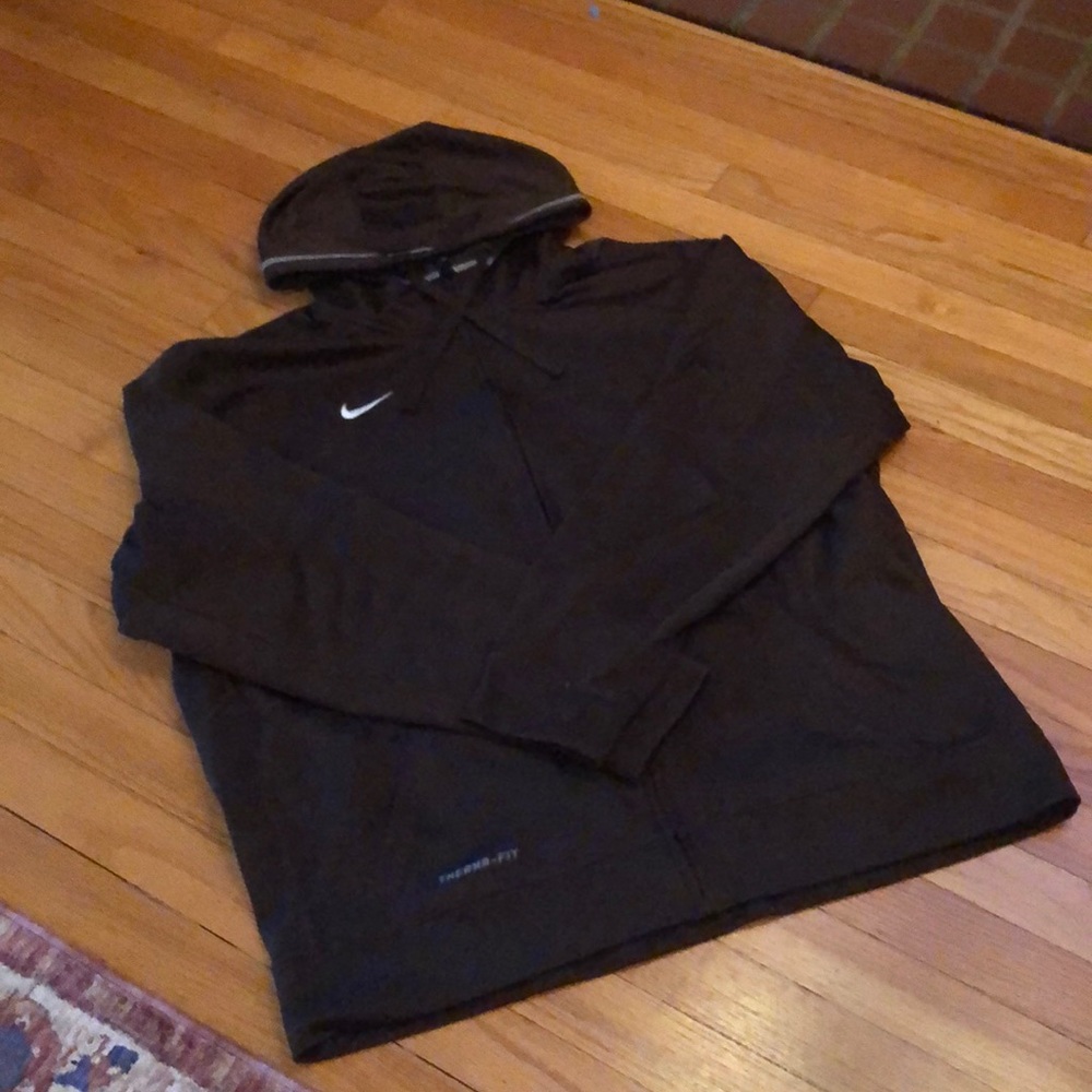 Nike Therma-Fit Full ZIP Hoodie - Brown